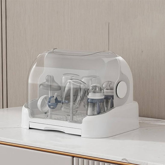 Baby Bottle Drying Rack With Removable Drip Tray