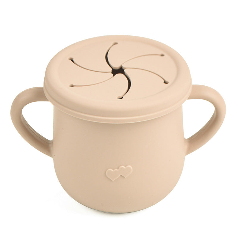 Baby Silicone Snack Cup | BPA-Free Spill-Proof Container