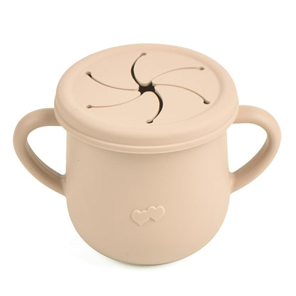 Baby Silicone Snack Cup | BPA-Free Spill-Proof Container