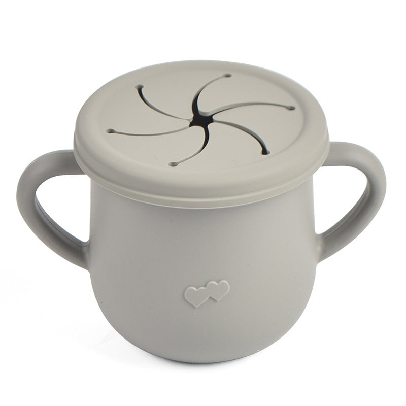 Baby Silicone Snack Cup | BPA-Free Spill-Proof Container