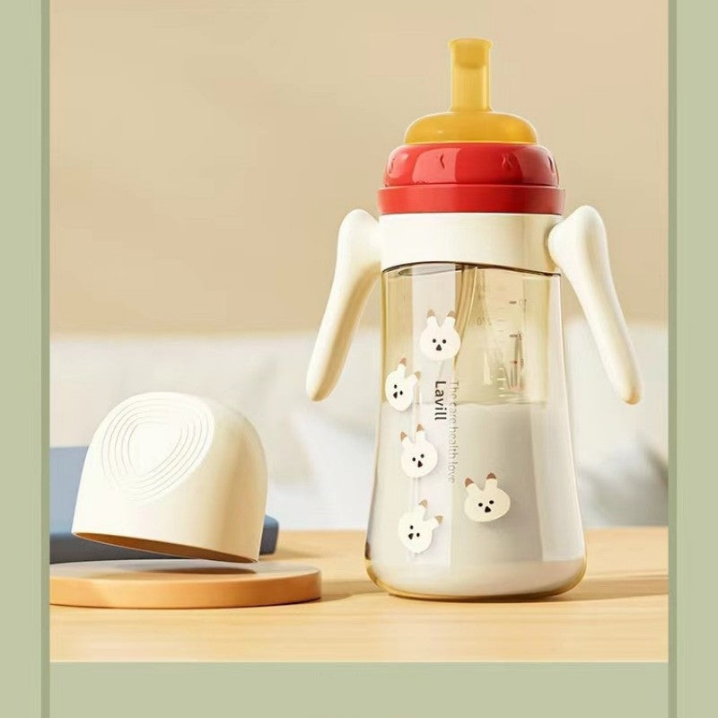 Drop-Resistant Baby Bottle with handle