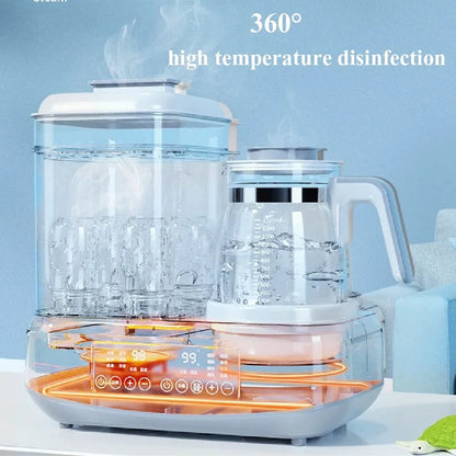 1.2L Multi-Function Milk Dispenser Baby Milk Powder Insulation Pot Warm Milk Disinfection Warm Milk Warmer Electric Kettle 220V
