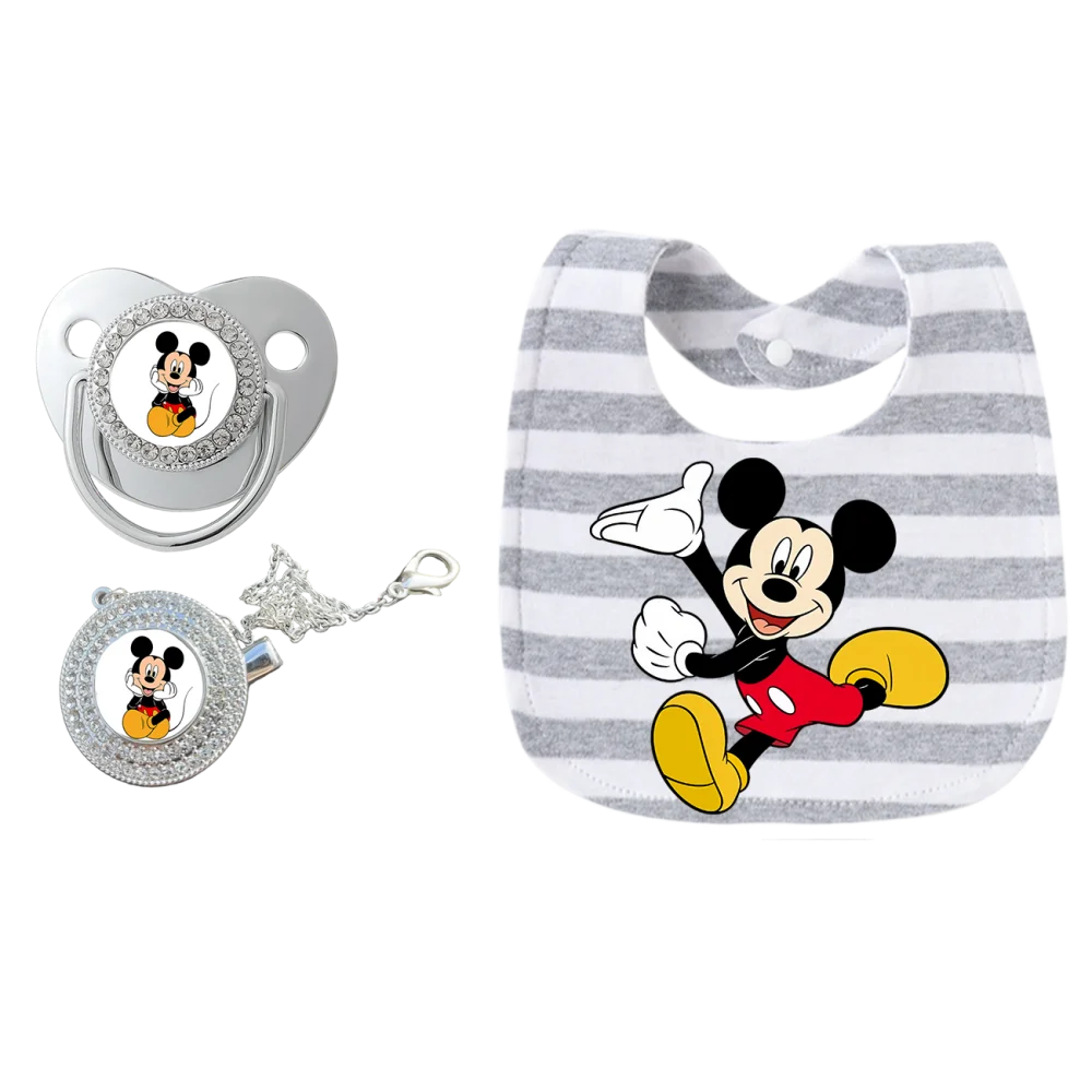 Baby Pacifier Holder Clip | Silver Dummy Clip with Teether Design