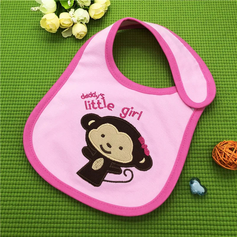 6-Piece Baby Bandana Bibs - Double-Sided Cotton Drool Bibs for Boys & Girls