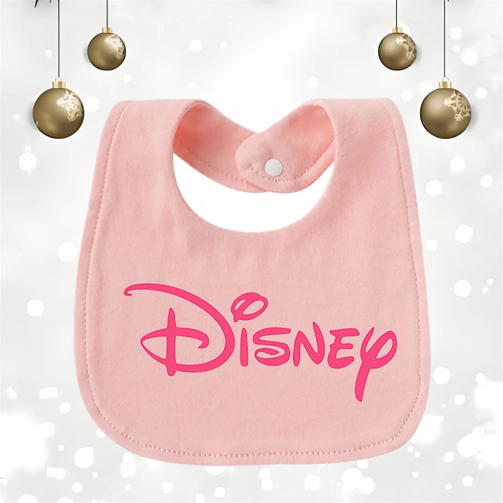 Soft Cotton Baby Bib - U-Shaped Burp Cloth for Newborns & Toddlers