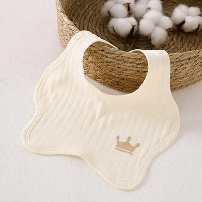 Cotton Baby Bibs - Absorbent Burp Cloths for Drooling & Teething