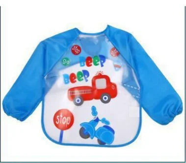 Full Sleeve Waterproof Baby Bib - Bandana Style for Boys & Girls