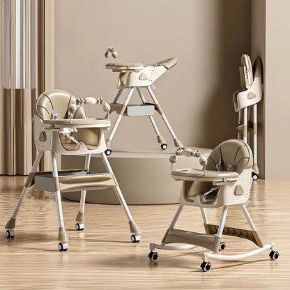 Baby & Toddler Booster Seat (7 Months–6 Years) | Safe Metal Unisex Design