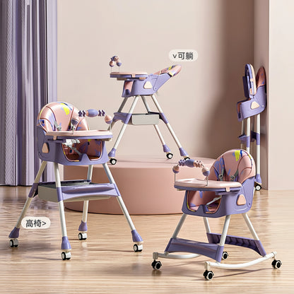 Baby & Toddler Booster Seat (7 Months–6 Years) | Safe Metal Unisex Design