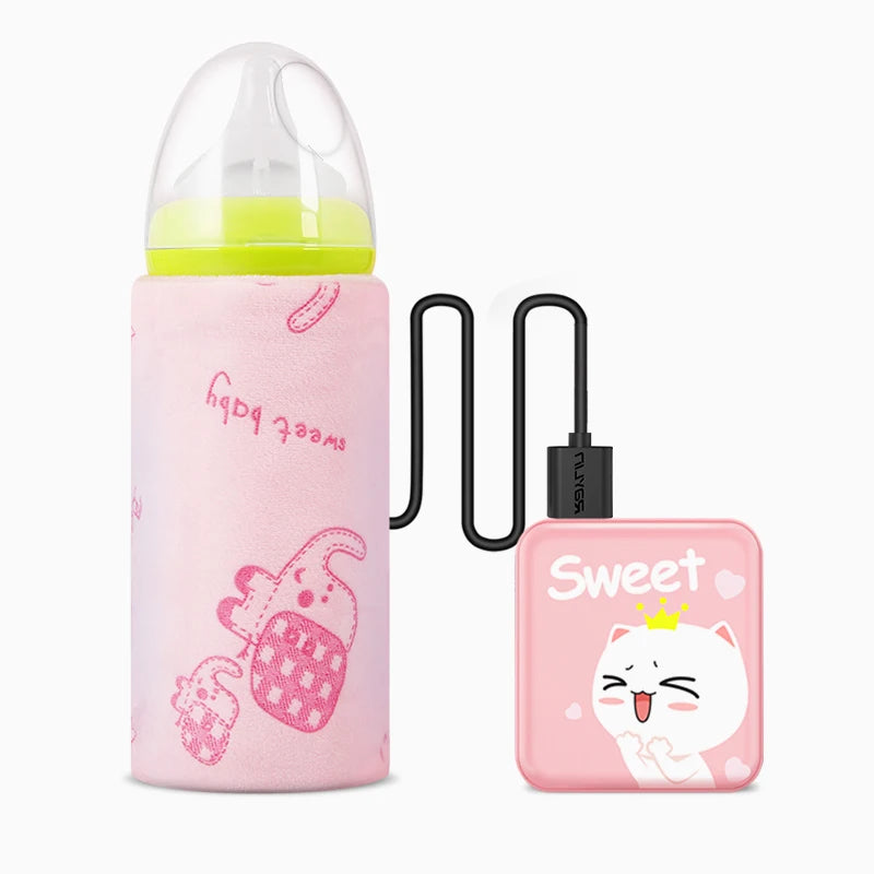 Universal Baby Bottle Warmer - USB Thermal Bag for Travel