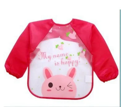 Full Sleeve Waterproof Baby Bib - Bandana Style for Boys & Girls