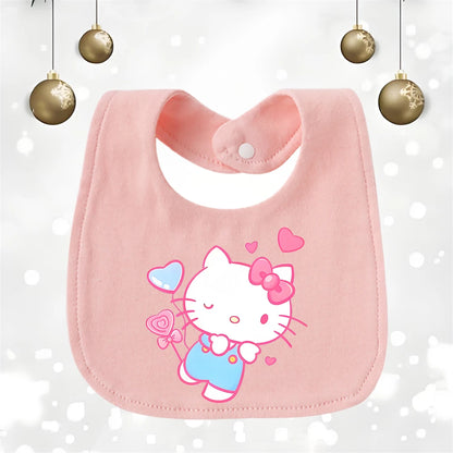 Soft Cotton Baby Bib - U-Shaped Burp Cloth for Newborns & Toddlers