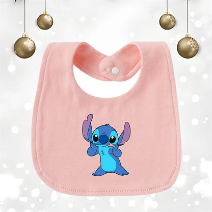 Soft Cotton Baby Bib - U-Shaped Burp Cloth for Newborns & Toddlers