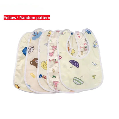 Cotton Baby Bib - Waterproof Scarf-Style for Newborns & Toddlers