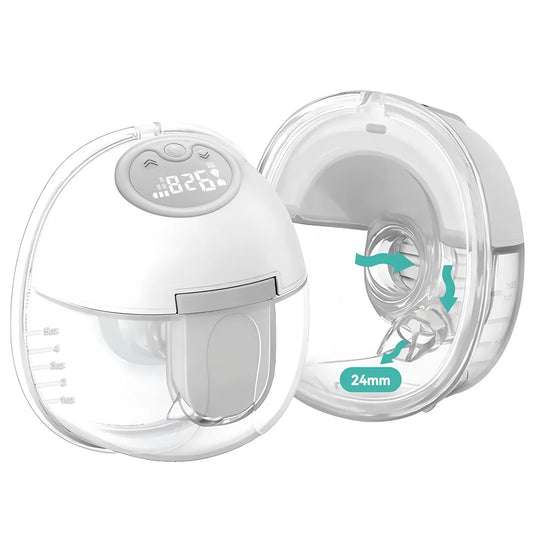 Wearable Wireless Breast Pump - Hands-Free Electric Breast Pump with Massage Mode | BPA-Free