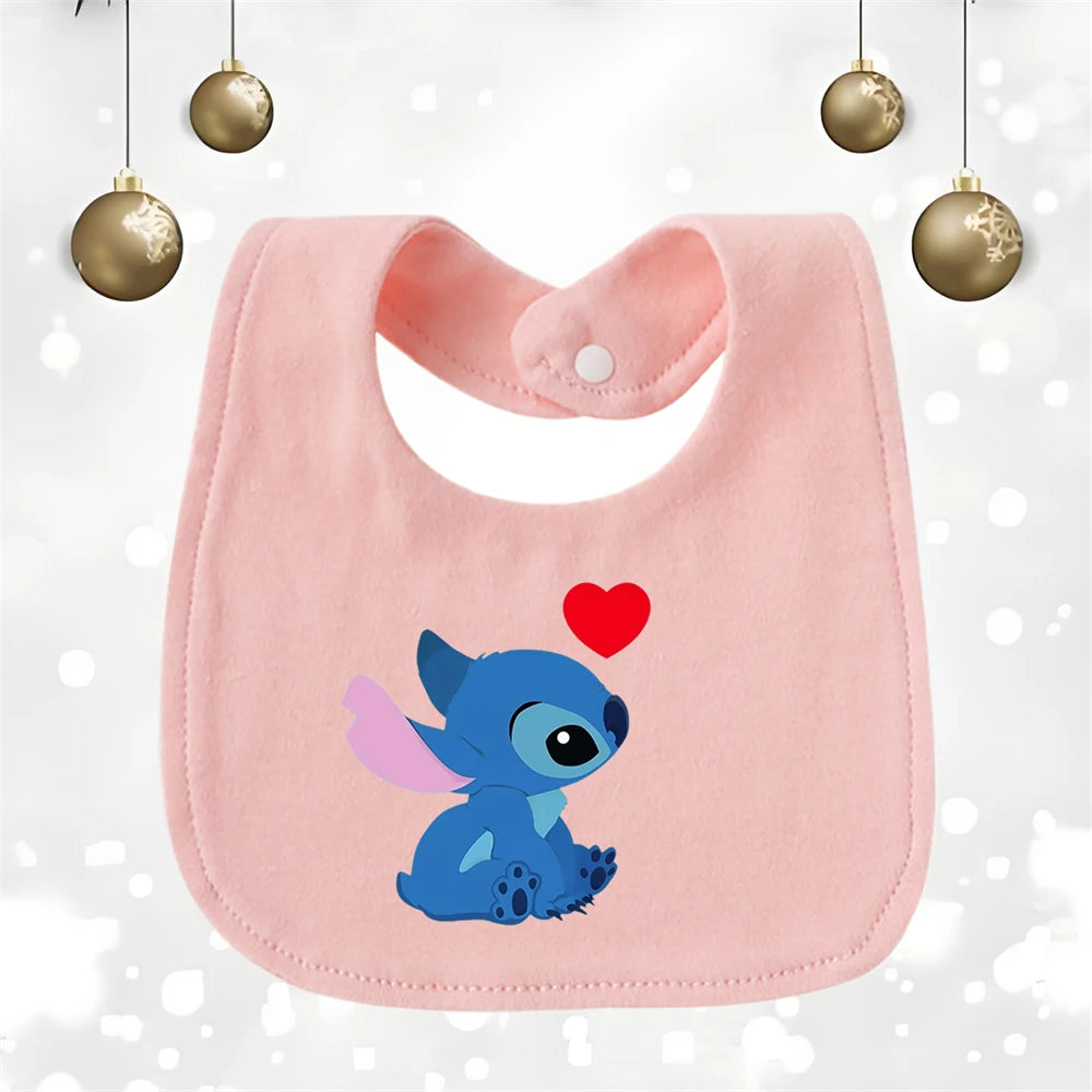 Soft Cotton Baby Bib - U-Shaped Burp Cloth for Newborns & Toddlers