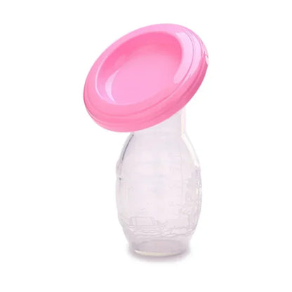 Manual Breast Pump - Silicone Breast Milk Collector BPA-Free