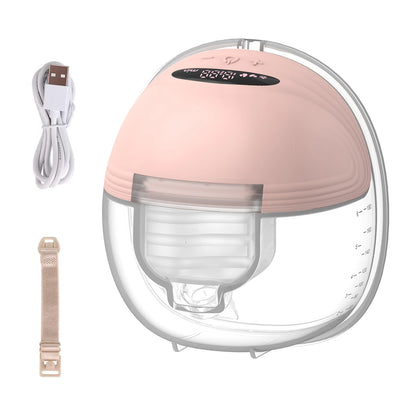 Wearable Electric Breast Pump - Hands-Free Portable Breastfeeding Pump with 3 Modes & 12 Suction Levels