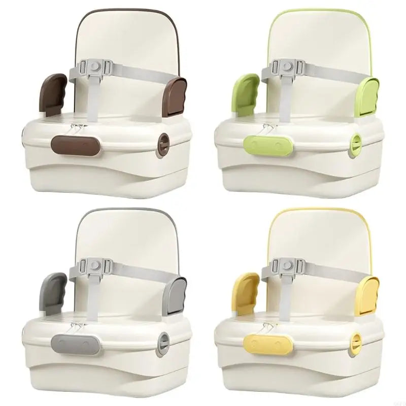 Travel Baby High Chair - Foldable Portable Seat with Anti-Slip Base