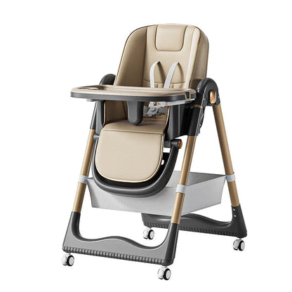 4-in-1 Grow-with-Me High Chair & Booster Seat | From Birth to Toddler | Multi-Mode Feeding Chair with Easy-Clean Tray & Recliner