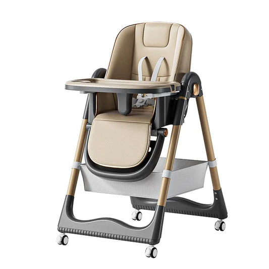 4-in-1 Grow-with-Me High Chair & Booster Seat | From Birth to Toddler | Multi-Mode Feeding Chair with Easy-Clean Tray & Recliner