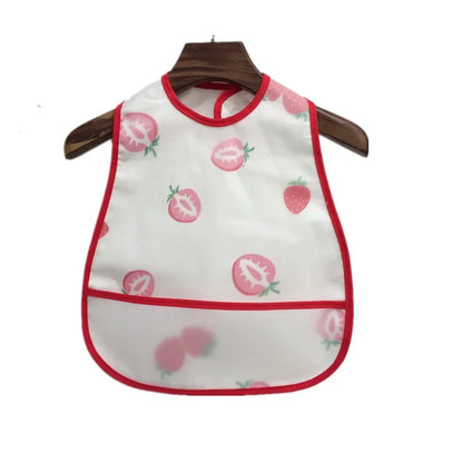 Cartoon Baby Bib - Waterproof EVA Adjustable Feeding Apron