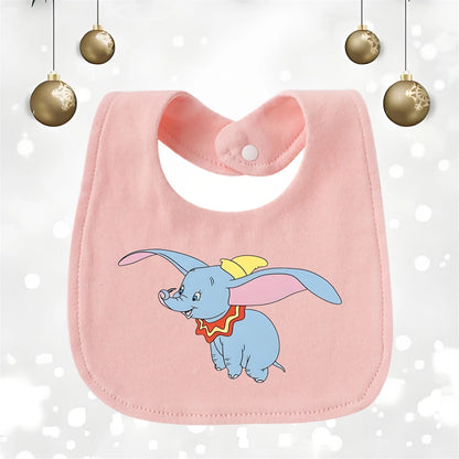 Soft Cotton Baby Bib - U-Shaped Burp Cloth for Newborns & Toddlers