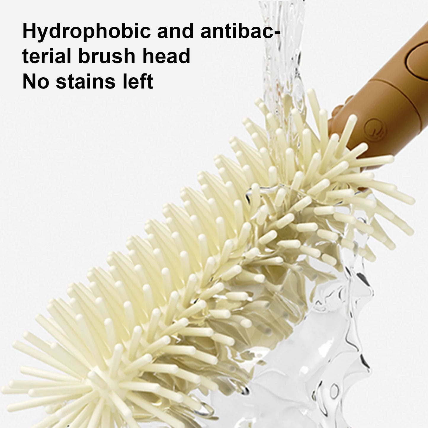 Baby Bottle Cleaning Brush Set | Silicone Travel Case & Drying Rod