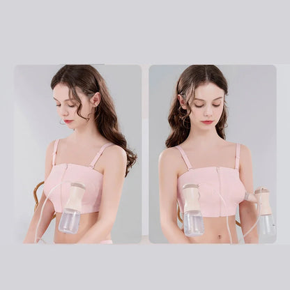 Hands-Free Pumping Bra - Nursing Bra for Breast Pump