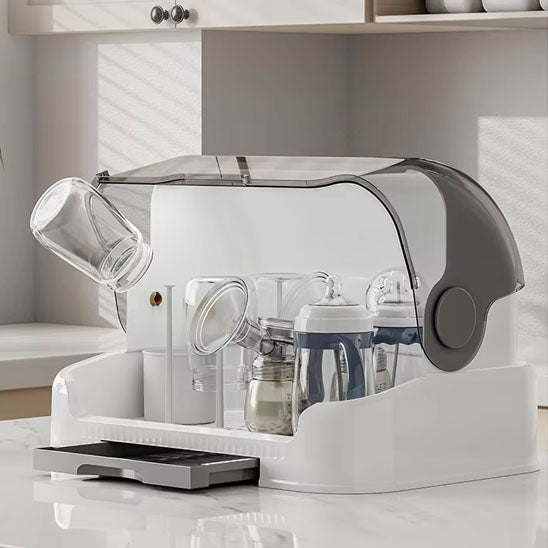 Baby Bottle Drying Rack With Removable Drip Tray