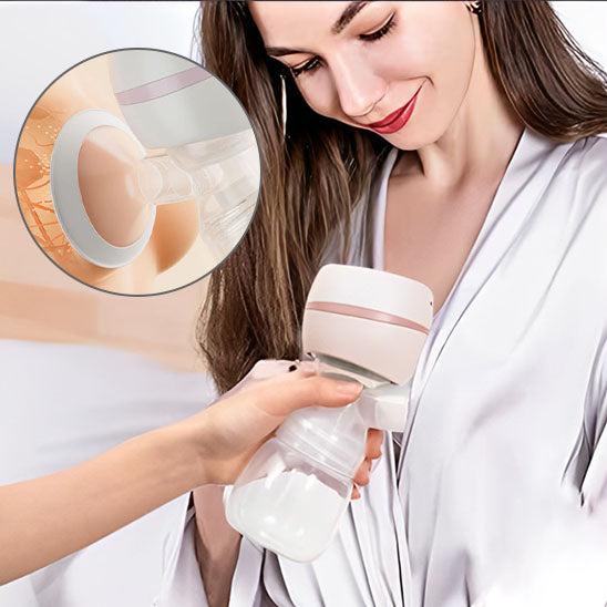 Comfortable Breast Pump - Natural Breastfeeding Simulation with 9 Intensity Levels