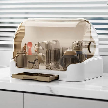 Baby Bottle Drying Rack With Removable Drip Tray