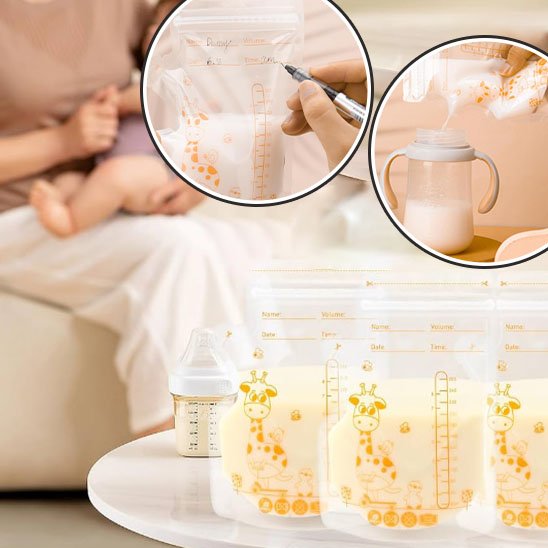 Breast Milk Storage Bags | Hermetic Seal & Pre-Sterilised