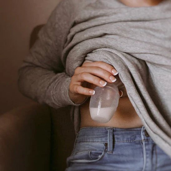 Manual Breast Pump - Comfortable Hand Pump for Breastfeeding