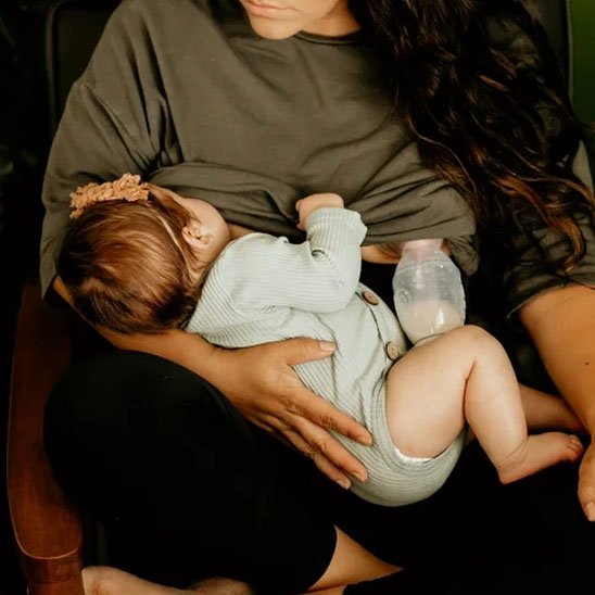 Manual Breast Pump - Comfortable Hand Pump for Breastfeeding